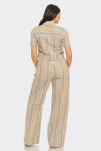 Load image into Gallery viewer, Easy breezy linen set (beige)