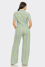 Load image into Gallery viewer, Easy breezy linen set (Green)