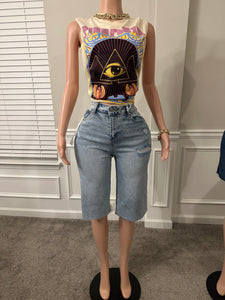 Distressed Jorts