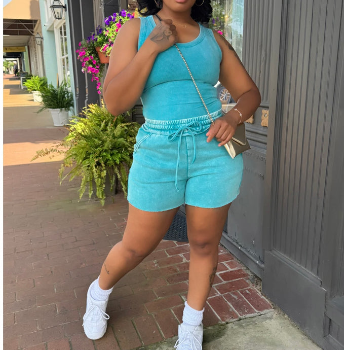 All Washed Set (Teal)