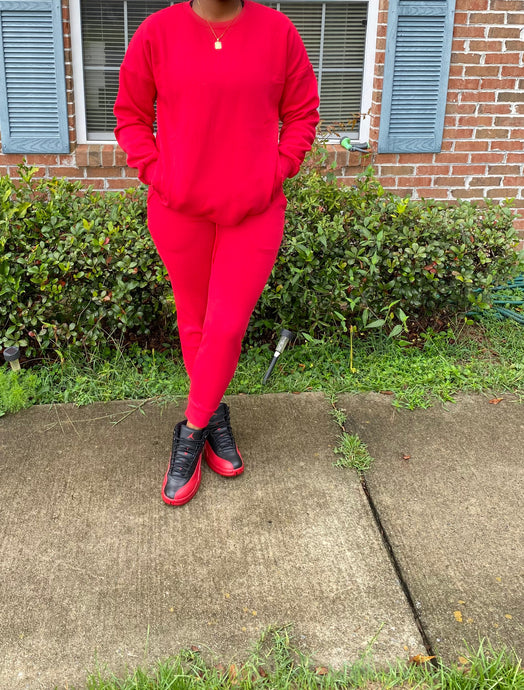 Jogger Set (Red)